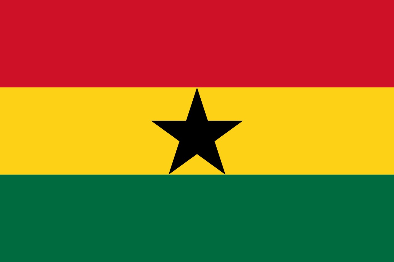 ガーナの国旗